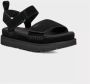 UGG Zwarte Goldenstar Sandalen met Logo - Thumbnail 2
