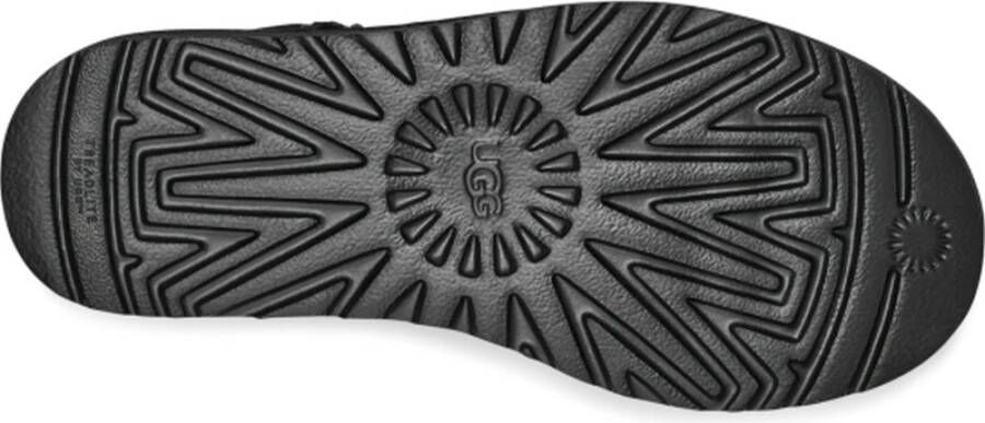 Ugg Zwarte Platform Enkellaarzen Black Dames