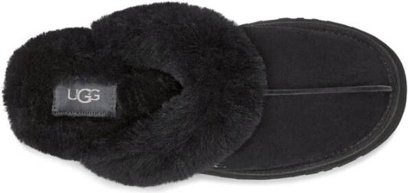 Ugg Zwarte Sandalen met Retrostijl Black Dames