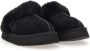 UGG Pantoffels Dames Sloffen Instappers Suède Harde zool Dichte hiel Disquette Zwart - Thumbnail 11