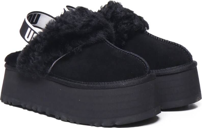Ugg Zwarte Sandalen W Funkette Black Dames