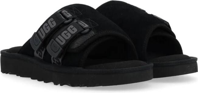 Ugg Zwarte Strap Slide Sandalen Black Heren