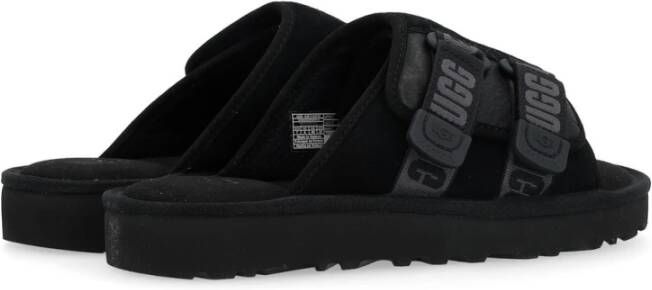 Ugg Zwarte Strap Slide Sandalen Black Heren