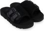 Ugg Zwarte Strap Slide Sandalen Black Heren - Thumbnail 4