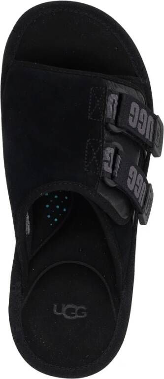 Ugg Zwarte Strap Slide Sandalen Black Heren