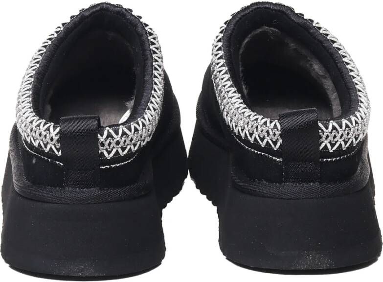 Ugg Zwarte Suède Muiltjes Black Dames