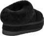 Ugg Shearling Platform Pantoffels met Gewatteerde Kraag Black Dames - Thumbnail 5