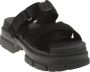 Ugg Zwarte Suède Slide Sandaal Black Dames - Thumbnail 10