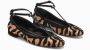 Ulla Johnson Dierenprint Ballerina Schoenen - Thumbnail 2