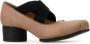 UMA Wang Antiek Roze Leren Pumps - Thumbnail 2