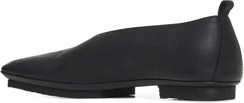 UMA Wang Zwarte platte schoenen Elegant stijl