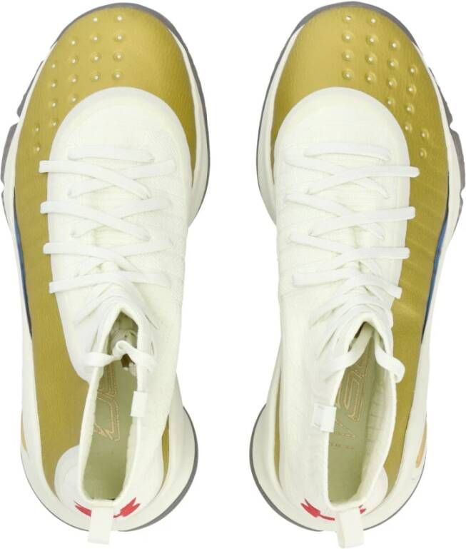 Under Armour Retro Lemon Ice Basketbalschoen
