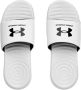 Under Armour Herenslippers Ansa Fixed Wit Wit Zwart 47.5 - Thumbnail 4