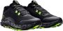 Under Armour Herenhardloopschoenen Charged Bandit Trail 2 Jet Grijs Zwart Lime Surge 45.5 - Thumbnail 14