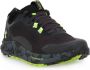 Under Armour Herenhardloopschoenen Charged Bandit Trail 2 Jet Grijs Zwart Lime Surge 44.5 - Thumbnail 9