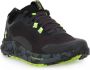 Under Armour Herenhardloopschoenen Charged Bandit Trail 2 Jet Grijs Zwart Lime Surge 45.5 - Thumbnail 9