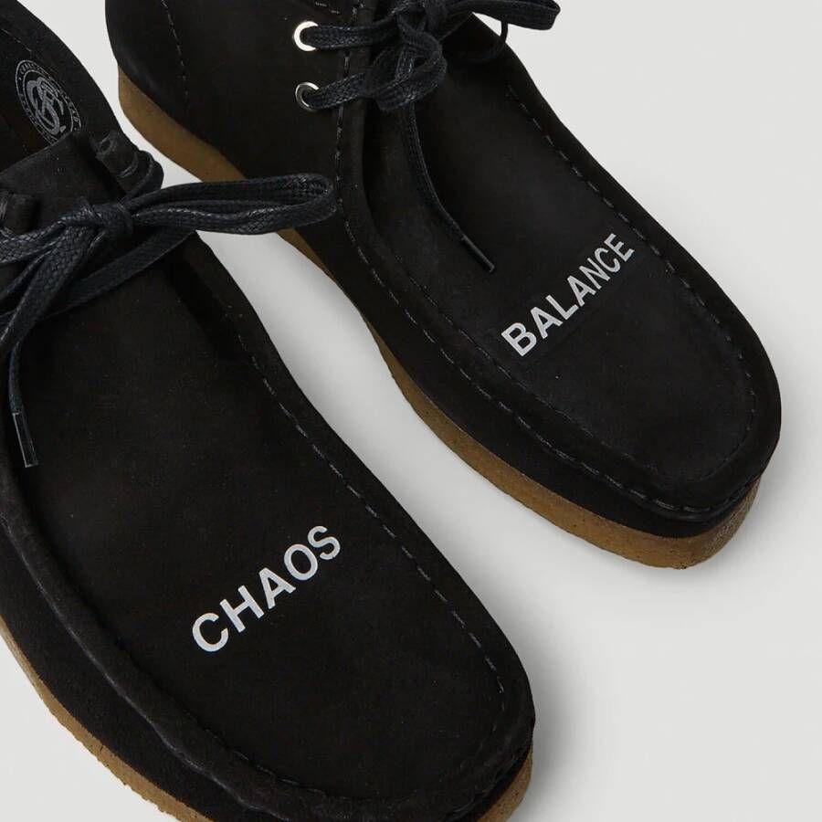 Undercover Chaos Balance Wallabee Shoes Zwart Heren