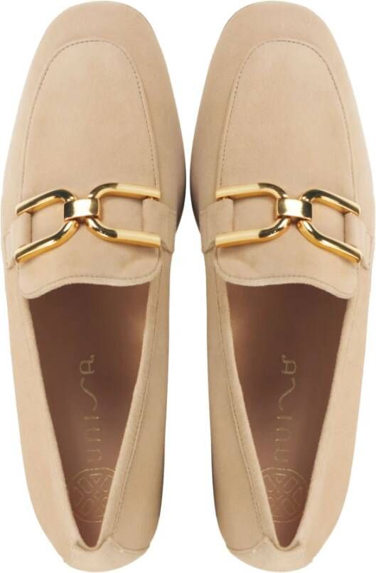 Unisa Beige Instapschoenen Beige Dames