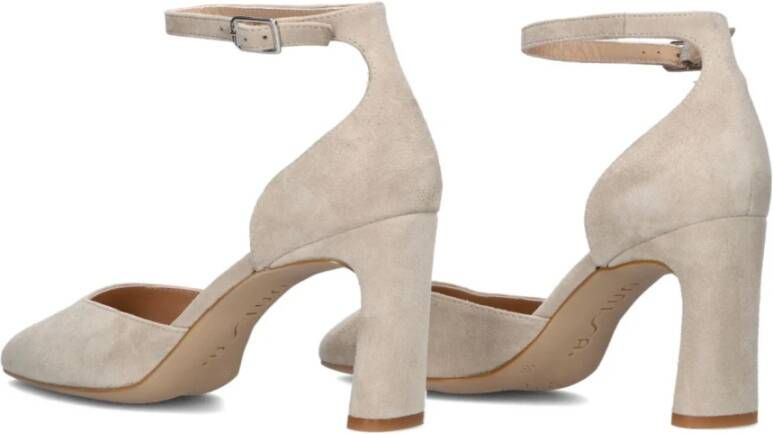 Unisa Beige Suède Elegante Pumps