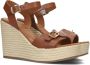 UNISA Sandalen Dames Melao Maat: 40 Materiaal: Leer Kleur: Beige - Thumbnail 6