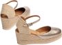 Unisa Casual Bronzen Leren Damespadrilles Gray Dames - Thumbnail 3