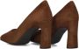 UNISA Pumps Dames Waba Maat: 38 Materiaal: Suède Kleur: Bruin - Thumbnail 4