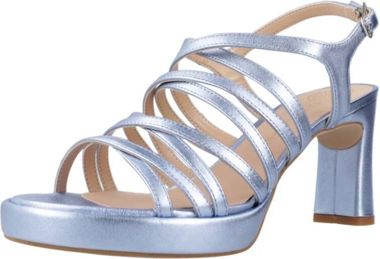 Unisa Stijlvolle Platte Sandalen Vrouwen Casual Feestelijk Blue Dames