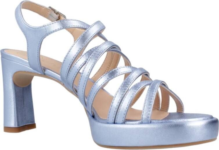 Unisa Stijlvolle Platte Sandalen Vrouwen Casual Feestelijk Blue Dames