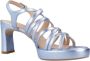 Unisa Stijlvolle Platte Sandalen Vrouwen Casual Feestelijk Blue Dames - Thumbnail 6