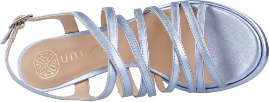 Unisa Stijlvolle Platte Sandalen Vrouwen Casual Feestelijk Blue Dames
