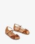 Unisa Flat Sandals Brown Dames - Thumbnail 4