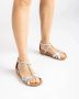Unisa Flat Sandals Gray Dames - Thumbnail 3