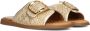 UNISA Slippers Dames Cray Maat: 39 Materiaal: Leer Kleur: Goud - Thumbnail 2