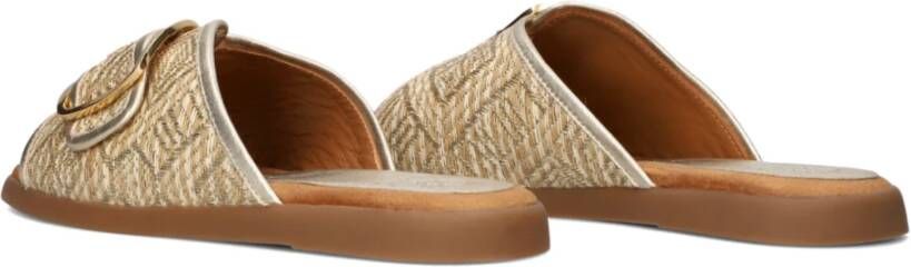 Unisa Gouden Pantoffels Yellow Dames