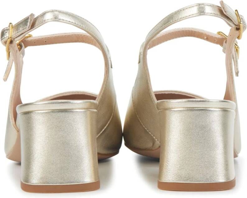 Unisa Gouden Pumps Beige Dames