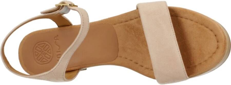 Unisa High Heel Sandals Beige Dames