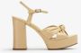 Unisa Beige Damesandalen Verhoog je Stijl Beige Dames - Thumbnail 9