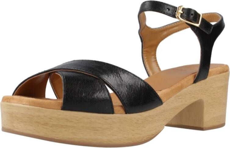Unisa Hoge hak sandalen met bandjes Brown Dames