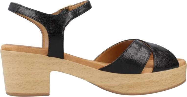 Unisa Hoge hak sandalen met bandjes Brown Dames