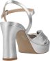 Unisa Onoa sandalette van leer met metallic finish - Thumbnail 26