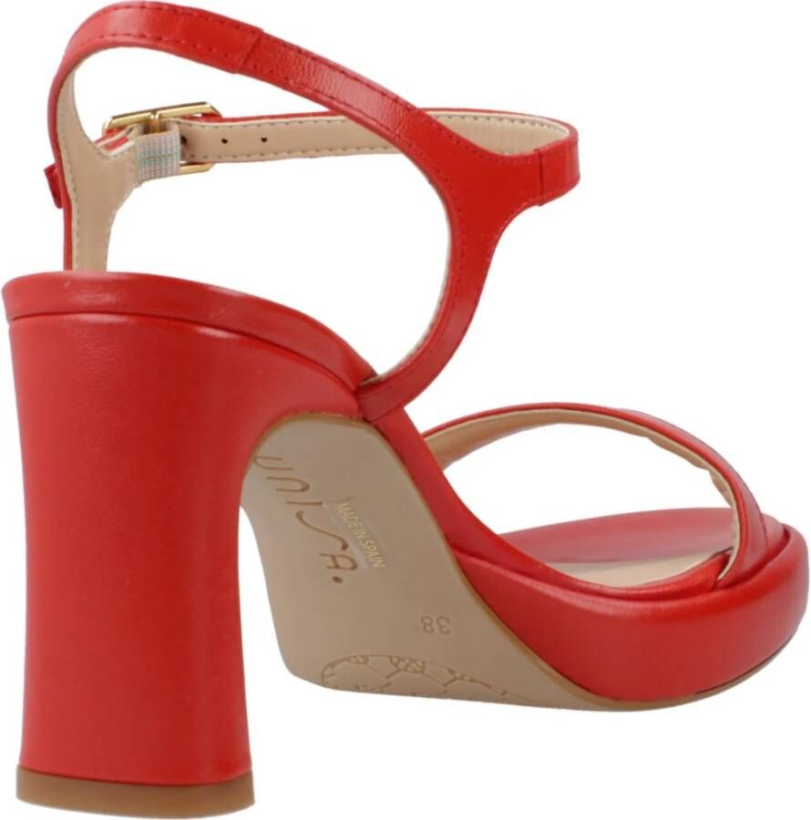 Unisa High Heel Sandals Red Dames