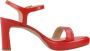 Unisa High Heel Sandals Red Dames - Thumbnail 4