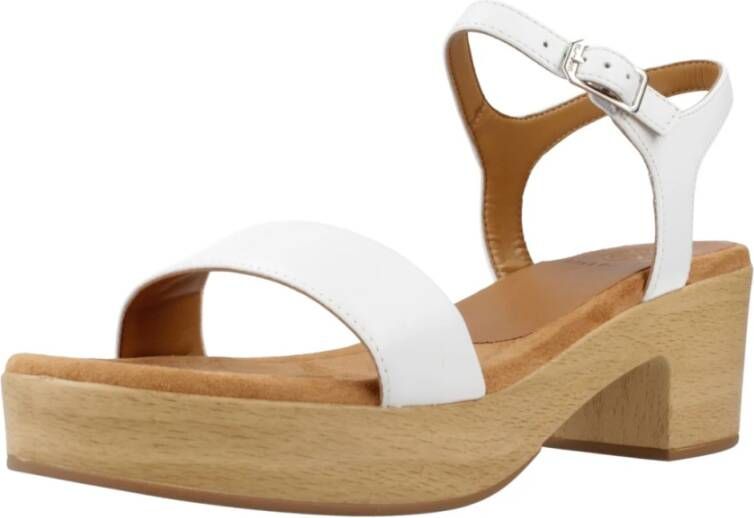 Unisa High Heel Sandals White Dames