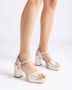 UNISA Sandalen Dames Odran Maat: 41 Materiaal: Leer Kleur: Goud - Thumbnail 9