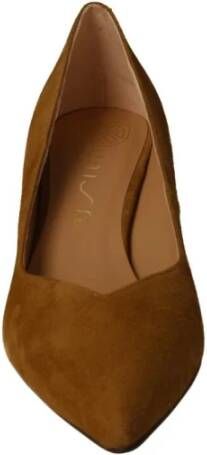 Unisa Kameel Suède V-Cut Stiletto Pumps