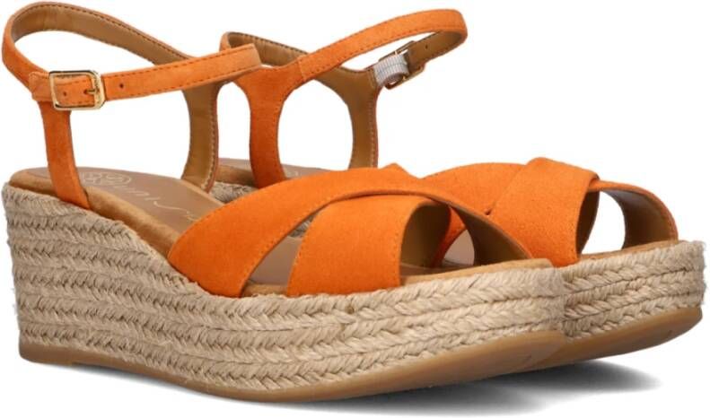 Unisa Oranje Sandalen Orange Dames