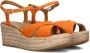 UNISA Sandalen Dames Kira Sue Maat: 36 Materiaal: Suède Kleur: Oranje - Thumbnail 2
