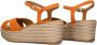 UNISA Sandalen Dames Kira Sue Maat: 36 Materiaal: Suède Kleur: Oranje - Thumbnail 3
