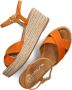 UNISA Sandalen Dames Kira Sue Maat: 36 Materiaal: Suède Kleur: Oranje - Thumbnail 5