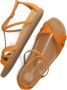 UNISA Sandalen Dames Casano Maat: 41 Materiaal: Suède Kleur: Oranje - Thumbnail 5